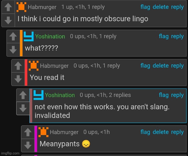 Meany | made w/ Imgflip meme maker