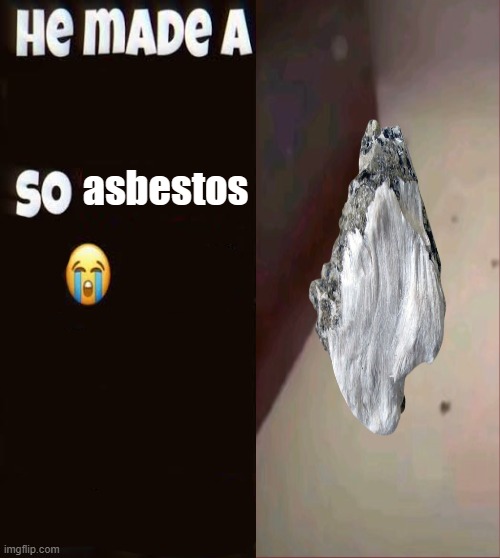 asbestos removal memes | asbestos | made w/ Imgflip meme maker