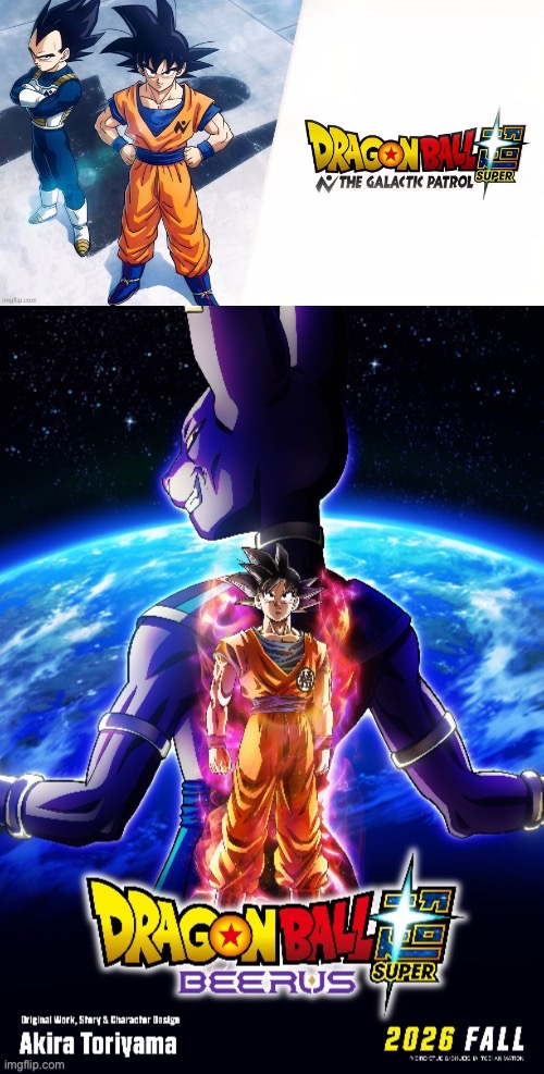 I know I’m repeating myself, but Dragon Ball is so back, and I’m so hyped :D | made w/ Imgflip meme maker