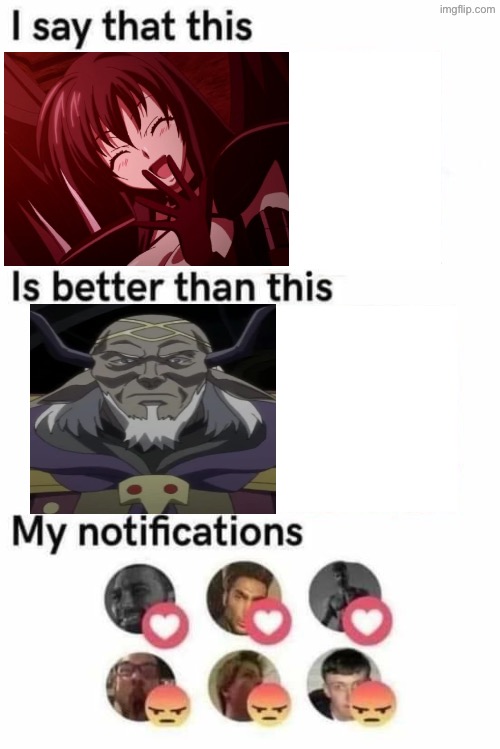 Raynare is far better than Marquis Zolgear, she should have redeemed herself instead of getting killed off | image tagged in i say that this is better than this,highschool dxd,dxd,anime,the testament of sister new devil,shinmai maou | made w/ Imgflip meme maker