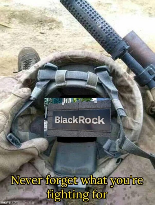 Fuck Black Rock | made w/ Imgflip meme maker