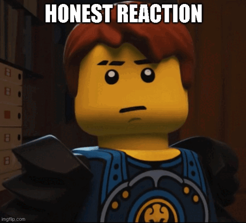 Honest reaction ninjago Blank Meme Template