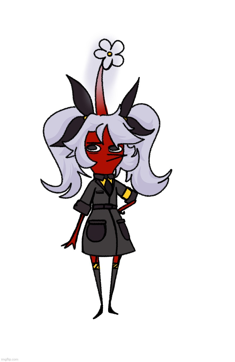 I turned j from murder drones into a pikmin | made w/ Imgflip meme maker