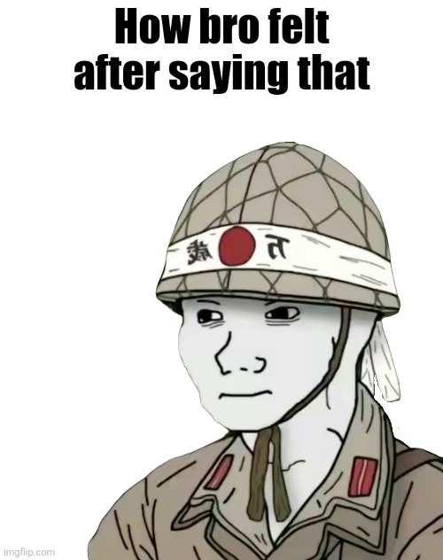 How bro felt after saying that (Bambar edition) | image tagged in how bro felt after saying that bambar edition | made w/ Imgflip meme maker