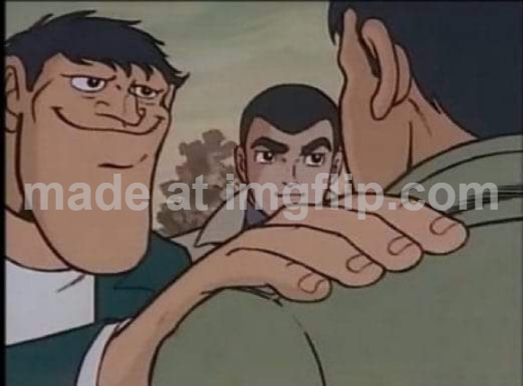 Hand on shoulder guy | image tagged in hand on shoulder guy | made w/ Imgflip meme maker