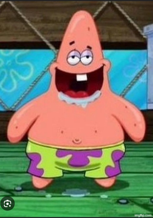 Patrick spongebob movie | image tagged in patrick spongebob movie | made w/ Imgflip meme maker