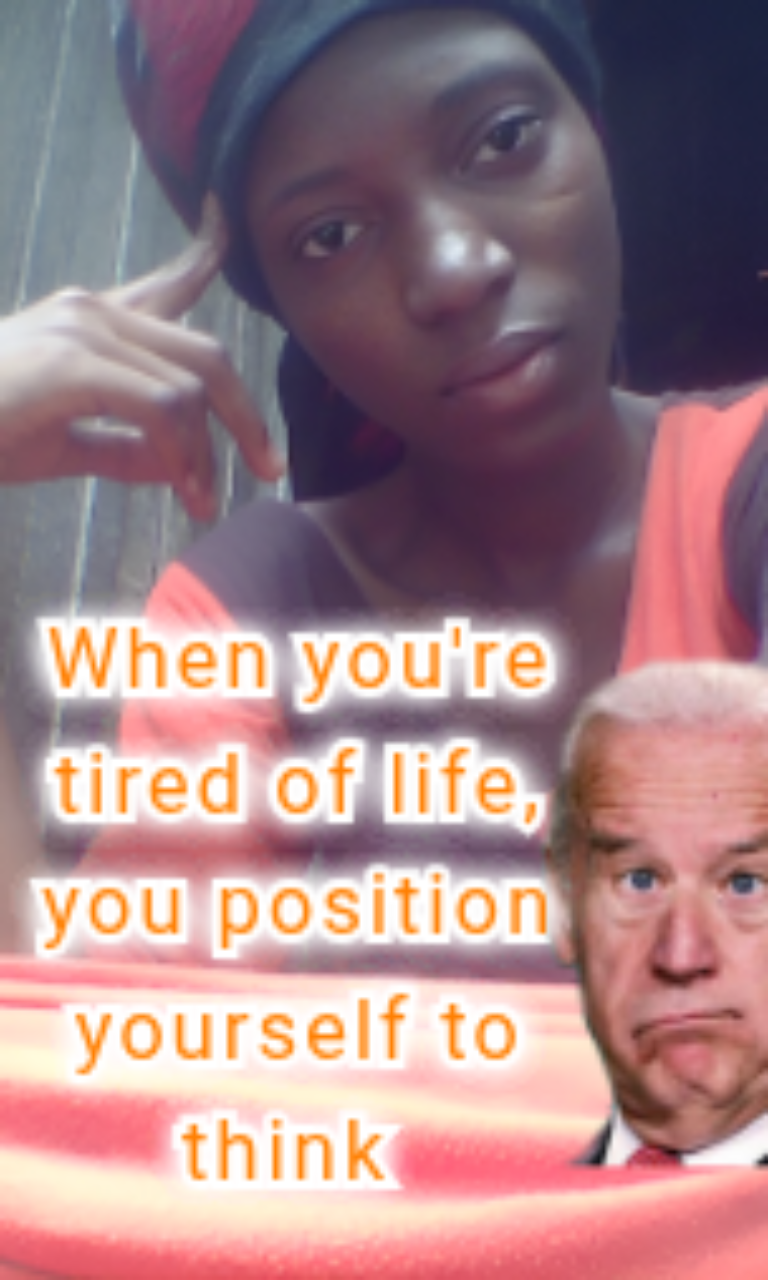 Gonemili Grace on her life Blank Meme Template