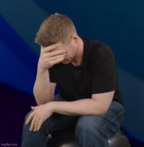 Embarrassed Jazza | image tagged in embarrassed jazza | made w/ Imgflip meme maker