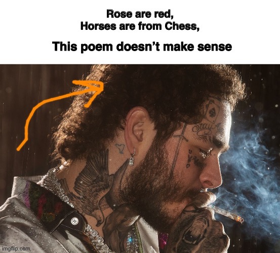 Horses were invented by the game, am I right? | image tagged in lol,poetry,memes,chess | made w/ Imgflip meme maker