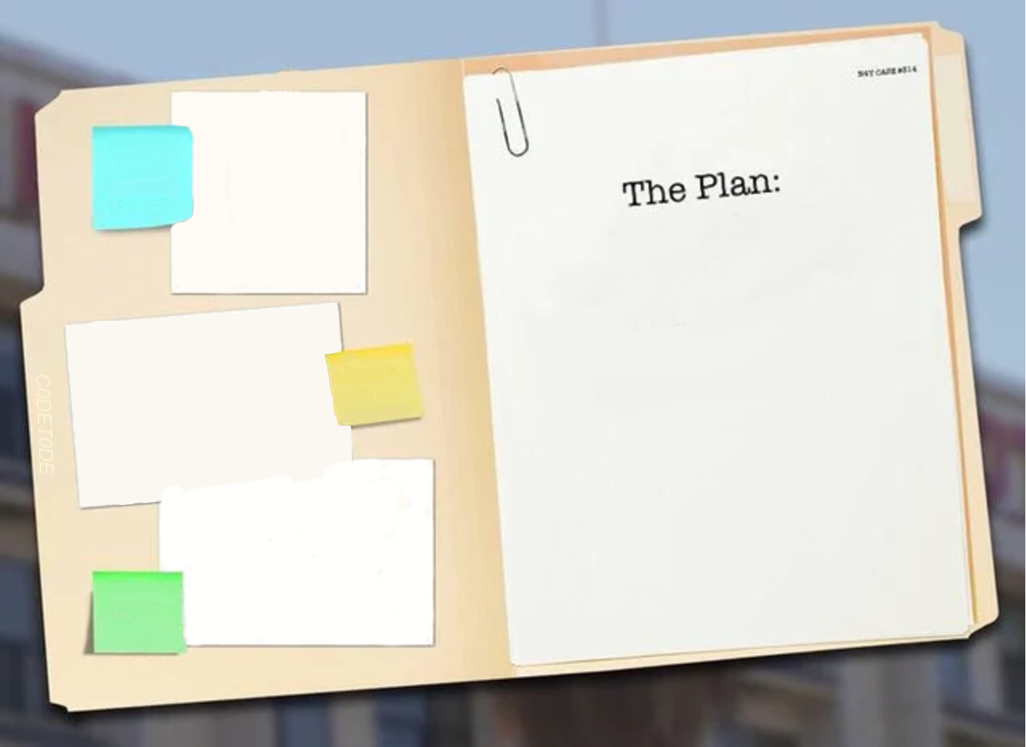 Nathan for You The Plan Blank Meme Template