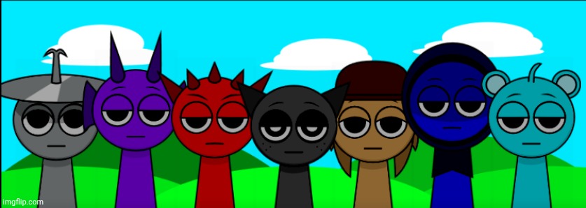 sprunki got the squad laughing | image tagged in sprunki got the squad laughing | made w/ Imgflip meme maker