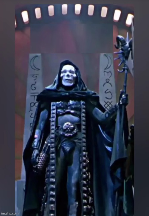 Skeletor from 1st movie Blank Meme Template