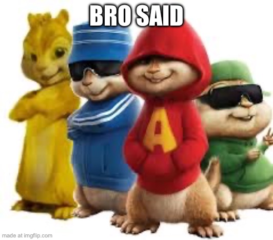 BRO SAID | made w/ Imgflip meme maker
