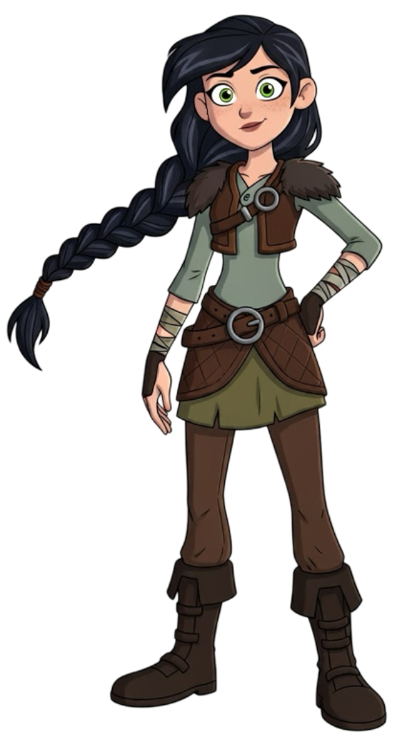 Heather (The Owl House Style) Png Blank Meme Template