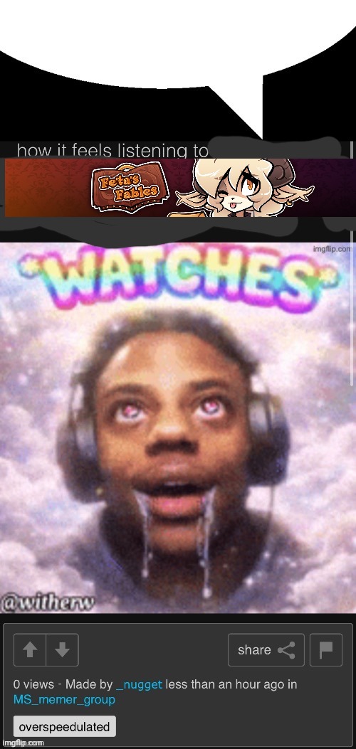 his voice is actually kinda soothing tbh | image tagged in msmg speech bubble | made w/ Imgflip meme maker