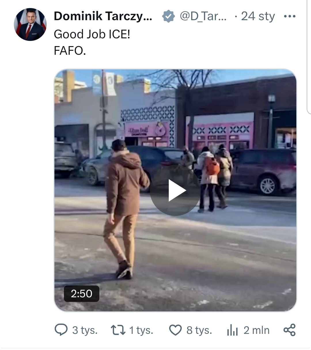 Tarczyński FAFO Blank Meme Template