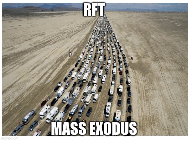 RFT Mass Exodus | RFT; MASS EXODUS | image tagged in foe,forge of empires,mass exodus,rft | made w/ Imgflip meme maker