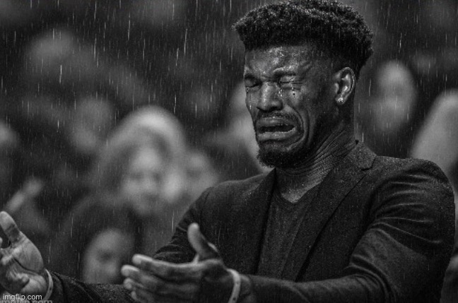 Jimmy butler sad | image tagged in jimmy butler sad | made w/ Imgflip meme maker