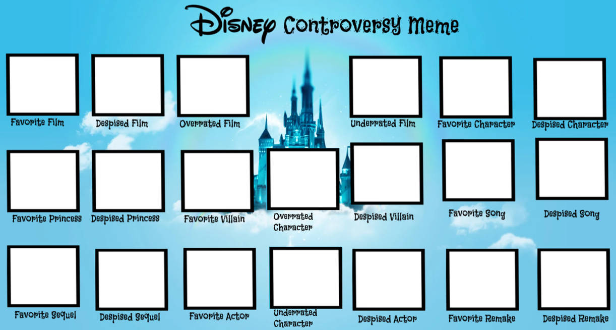 disney 2.0 meme Blank Meme Template