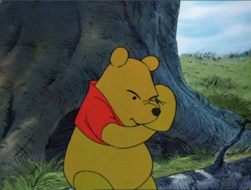 Winnie The Pooh - Oh Rabbia Blank Meme Template