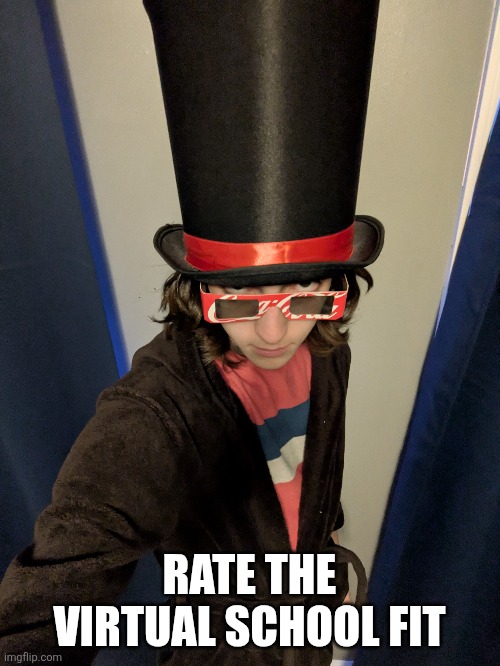 RATE THE VIRTUAL SCHOOL FIT | made w/ Imgflip meme maker