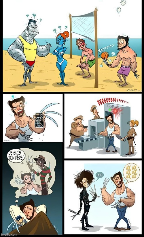 Wolverine Problems | image tagged in wolverine | made w/ Imgflip meme maker