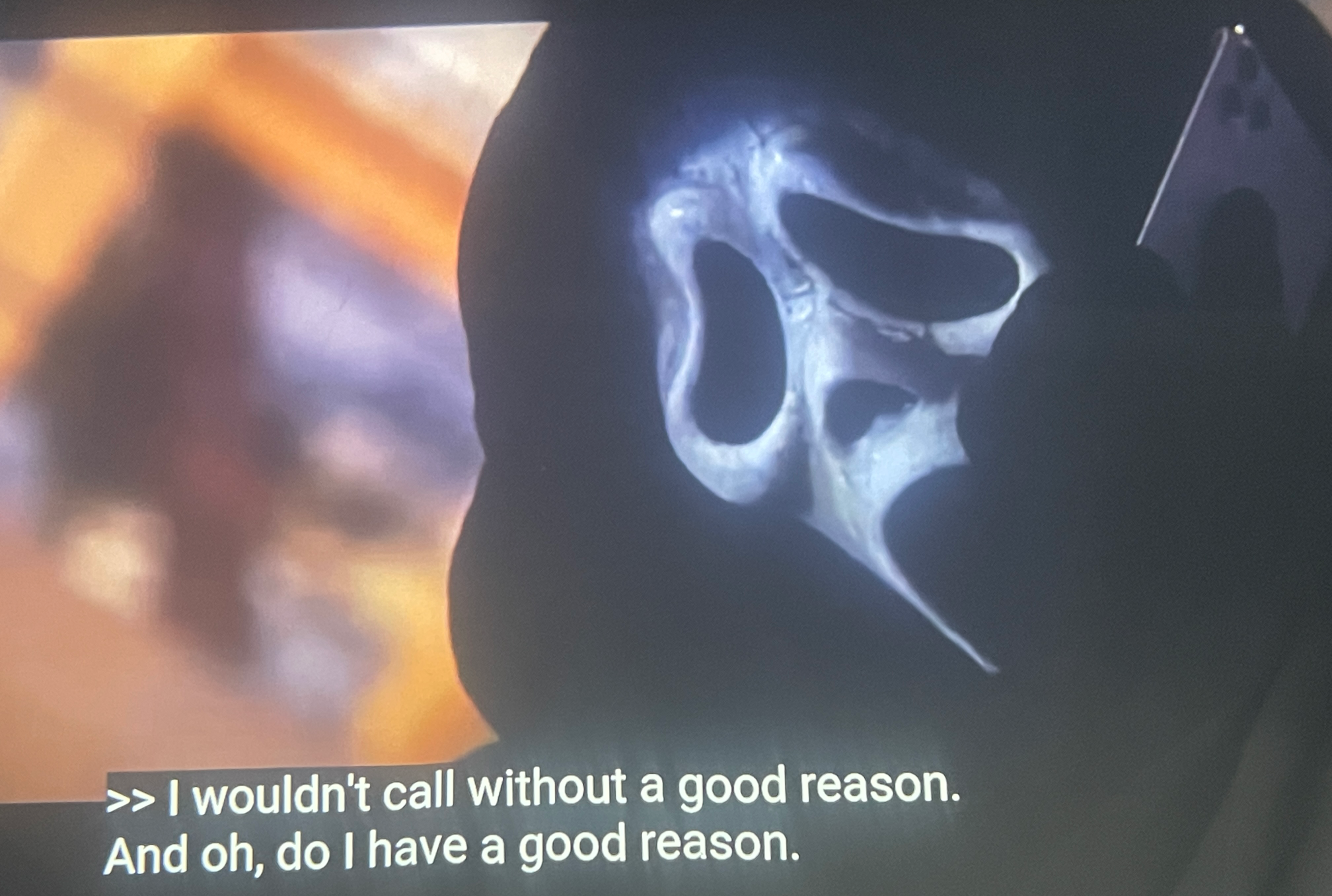 Scream Call Blank Meme Template