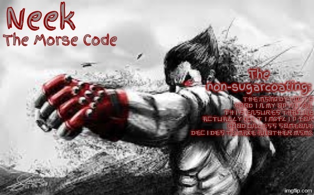 Cloud_Neek's Teritary Announcement Template | ㄒ卄乇 爪丂爪Ꮆ ᗪㄚ丨几Ꮆ 丨丂 Ꮆㄖㄖᗪ 丨几 爪ㄚ ㄖ卩丨几丨ㄖ几. ㄒ卄丨丂 乇几丂ㄩ尺乇丂 ㄒ卄卂ㄒ 山乇 卂匚ㄒㄩ卂ㄥㄥㄚ Ɋㄩ丨ㄒ 丨爪Ꮆ千ㄥ丨卩 千ㄖ尺 Ꮆㄖㄖᗪ ㄩ几ㄥ乇丂丂 丂ㄖ爪乇ㄖ几乇 ᗪ乇匚丨ᗪ乇丂 ㄒㄖ 爪卂Ҝ乇 卂几ㄖㄒ卄乇尺 爪丂爪Ꮆ. | image tagged in cloud_neek's teritary announcement template | made w/ Imgflip meme maker