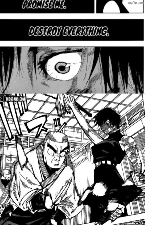 why was she so nonchalant in the anime | made w/ Imgflip meme maker