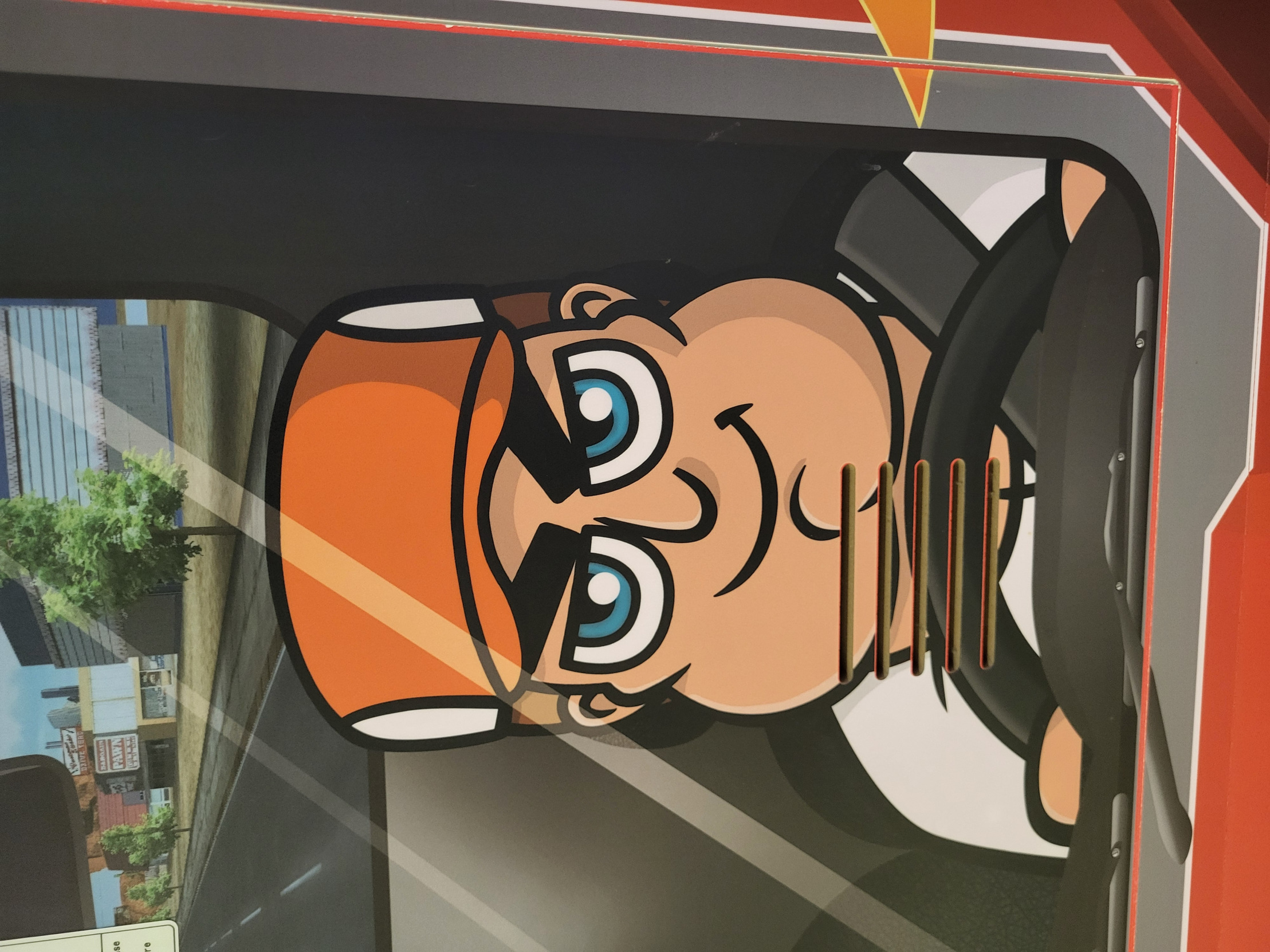 Road raging driver Blank Meme Template