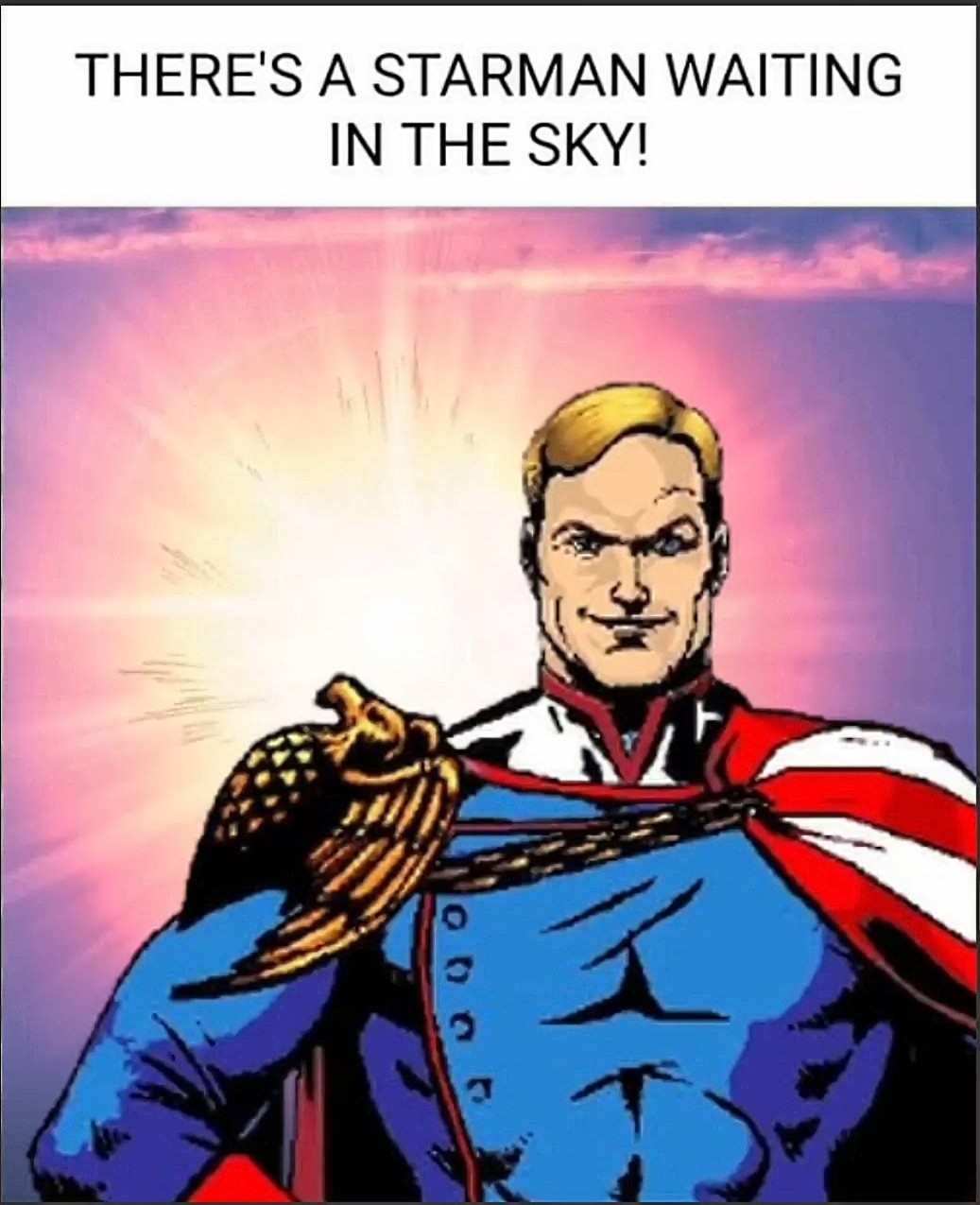 Homelander - made by mr      ⌵̸̉͂͂̌̈́̎͠ Blank Meme Template