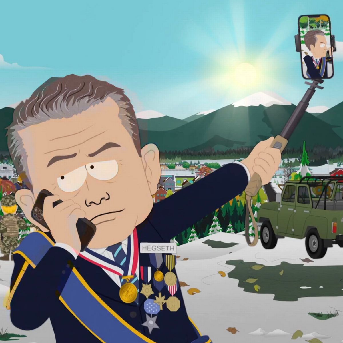 Pete Hegseth Blank Meme Template