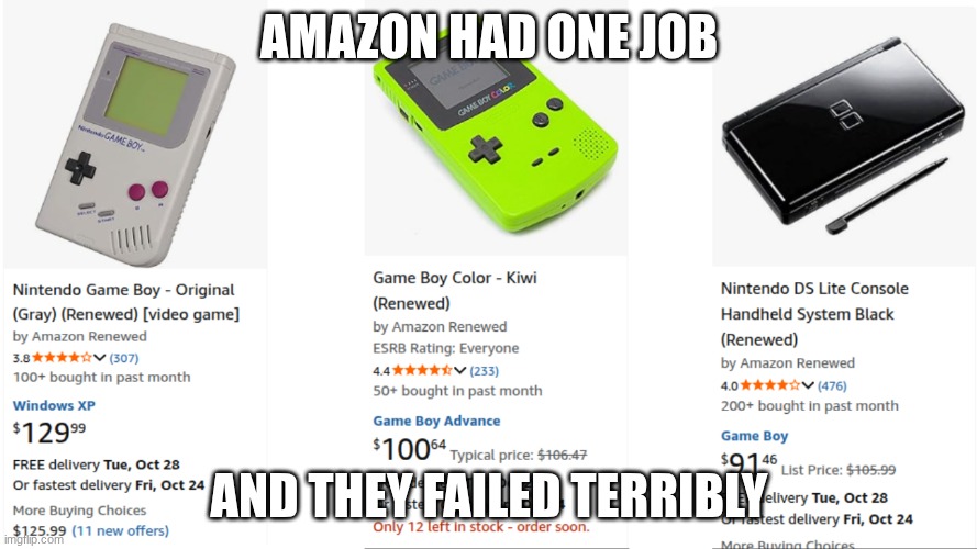 Bruh | AMAZON HAD ONE JOB; AND THEY FAILED TERRIBLY | made w/ Imgflip meme maker