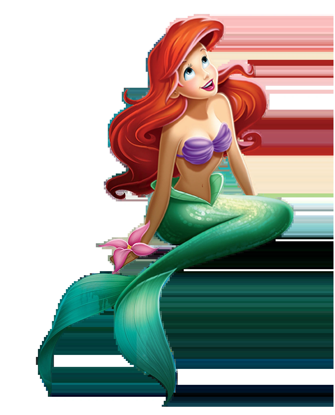 Ariel From The Little Mermaid Blank Meme Template