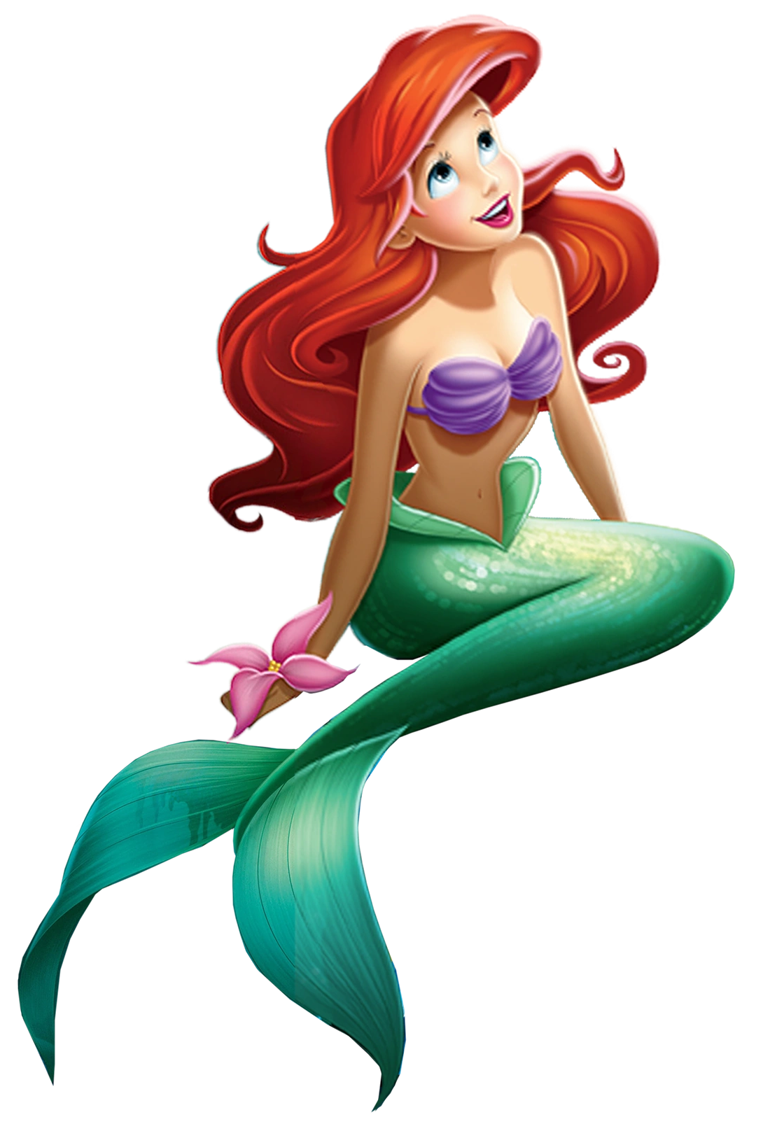 Ariel From The Little Mermaid Blank Meme Template