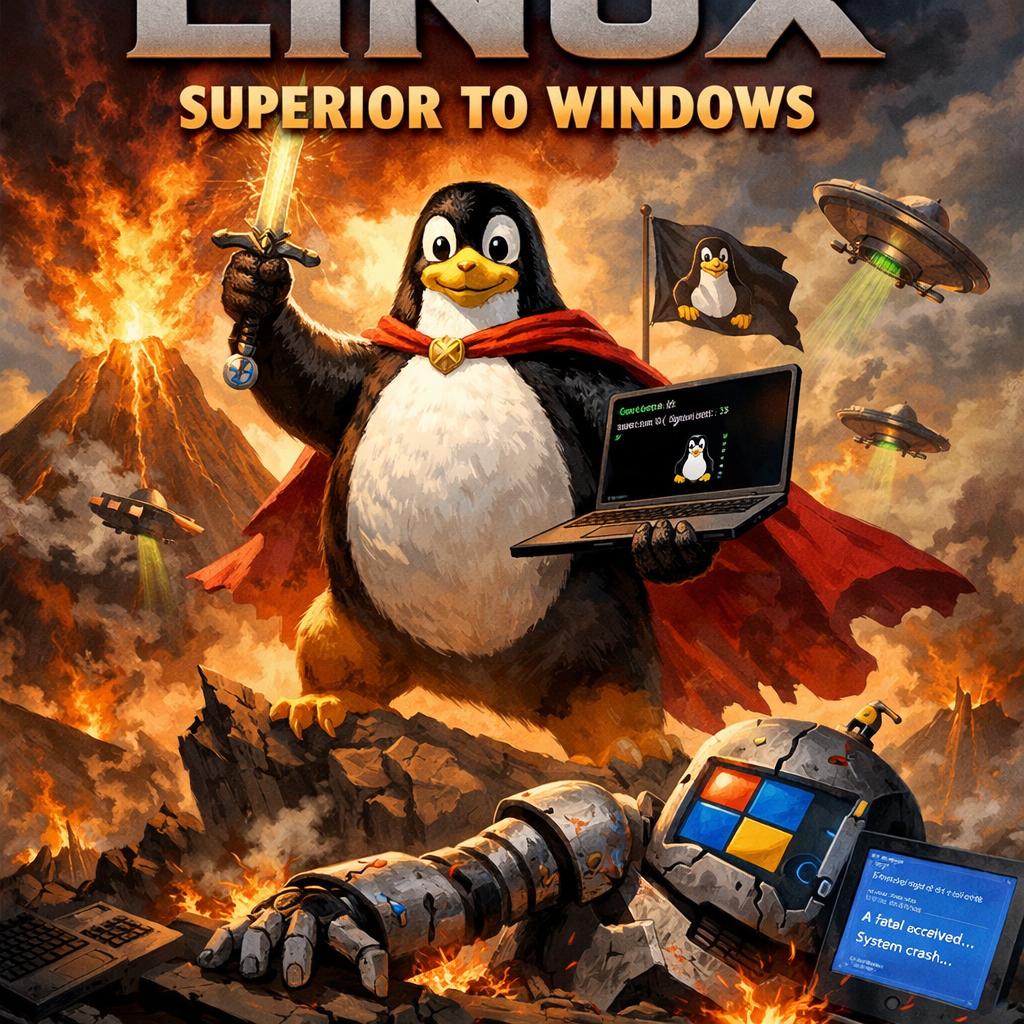 linux supperior to windows Blank Meme Template