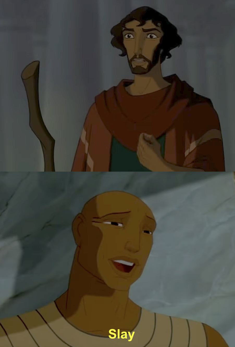Prince of Egypt Slay Blank Meme Template