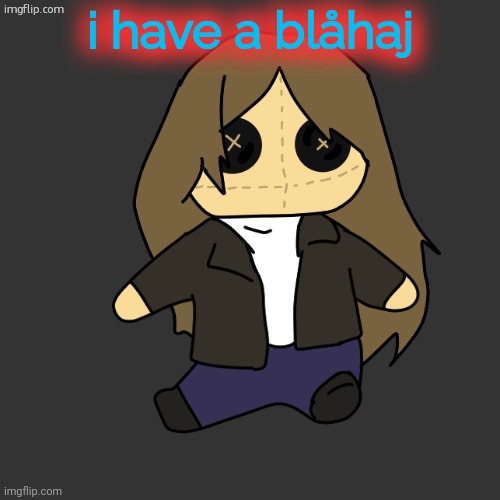 Pixel. plushie (thank u disco) | i have a blåhaj | image tagged in pixel plushie thank u disco | made w/ Imgflip meme maker