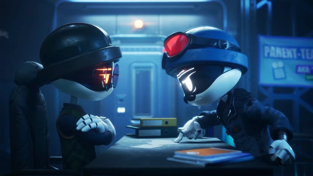 Khan Doorman Vs Teacher Blank Meme Template