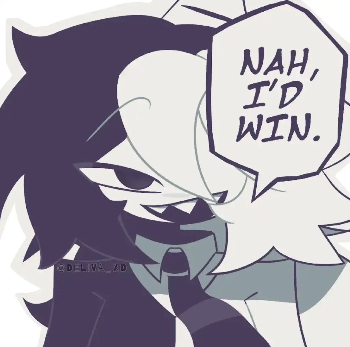 Nah I’d win Blank Meme Template
