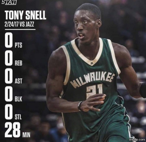 Tony Snell | image tagged in tony snell | made w/ Imgflip meme maker