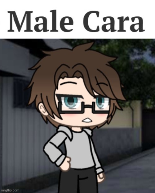 image tagged in male cara official logo | made w/ Imgflip meme maker