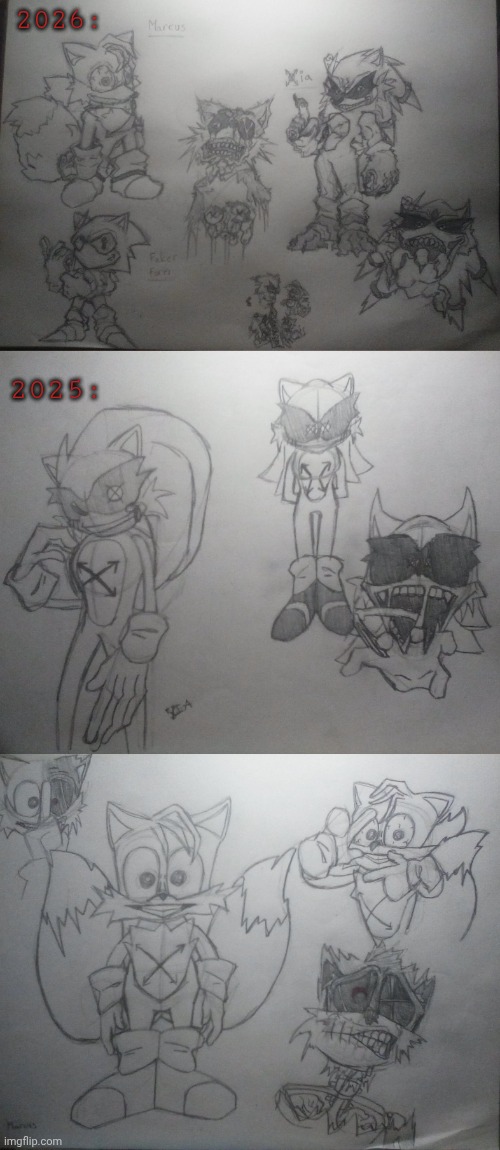 Redraw of an old Exe OC | 2026:; 2025: | made w/ Imgflip meme maker