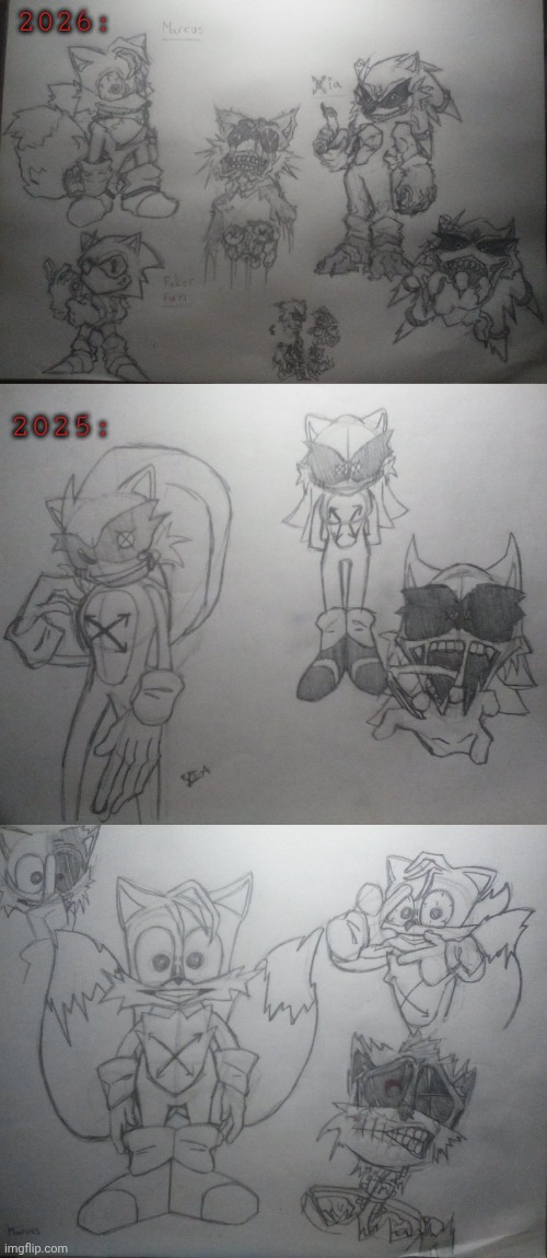 Redraw of an old Exe OC | 2026:; 2025: | made w/ Imgflip meme maker