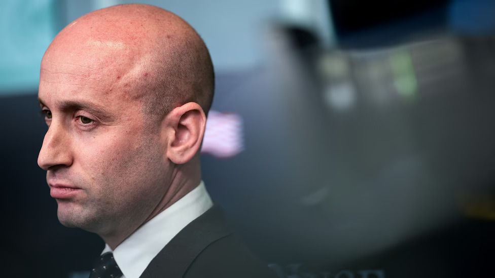 Stephen Miller Evil Incarnate Project 2025 Satan Blank Meme Template