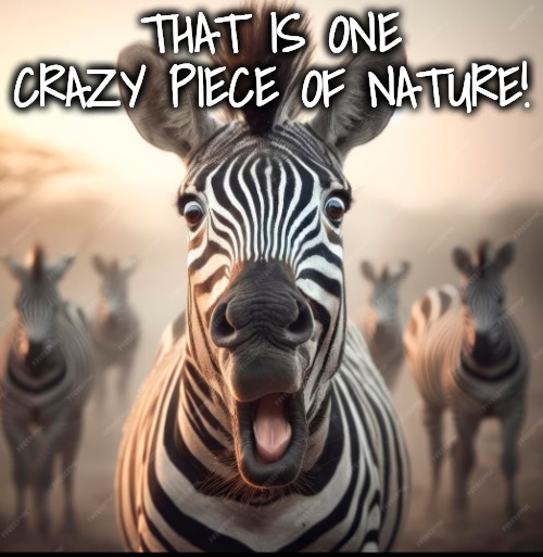 Wow | THAT IS ONE CRAZY PIECE OF NATURE! | image tagged in wow | made w/ Imgflip meme maker