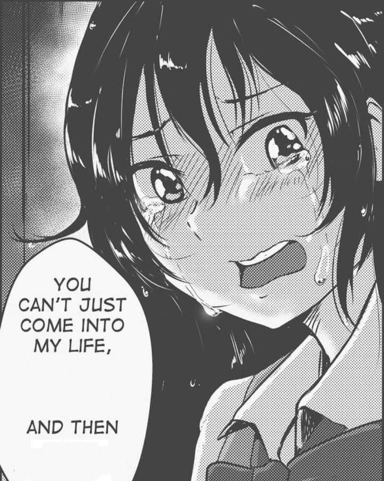 you can't just come into my life Blank Meme Template