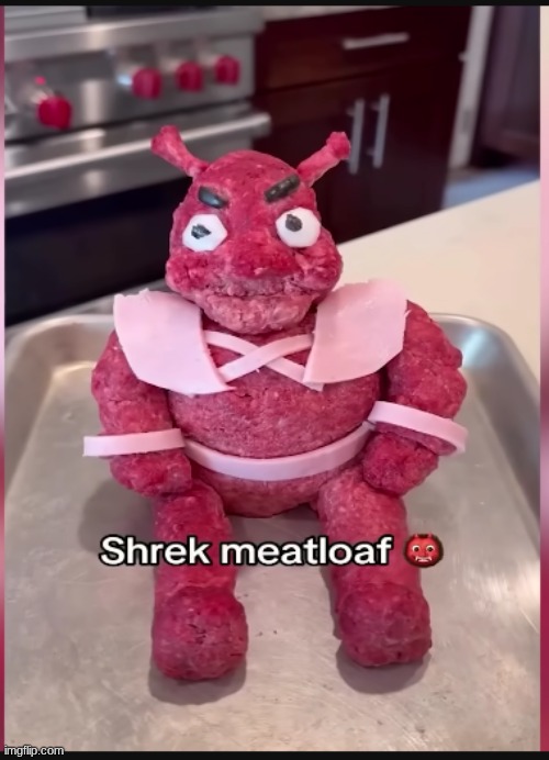 Cursed Food 5: I mean...it kinda looks okay, but waste of meat. | made w/ Imgflip meme maker