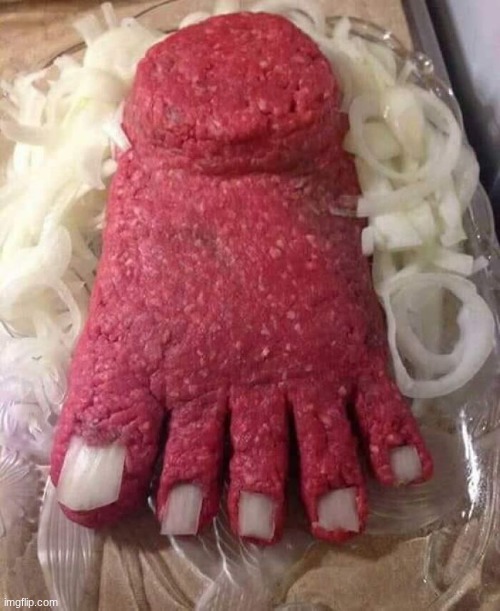 Cursed Foods 20: Featball. :') Which is worse, this one or the Shrek meatloaf? | made w/ Imgflip meme maker
