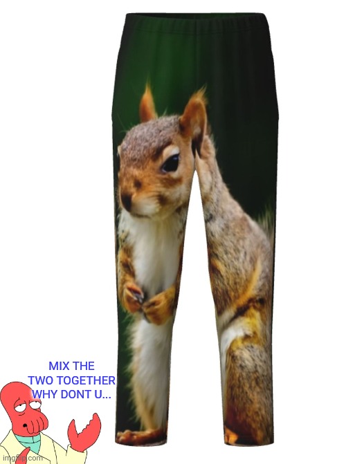 MIX THE TWO TOGETHER WHY DONT U... | made w/ Imgflip meme maker